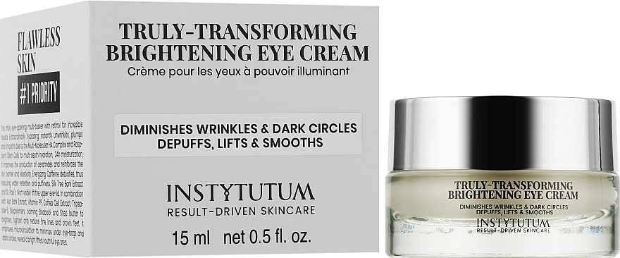 Instytutum Крем для области вокруг глаз осветляющий Truly-Transforming Brightening Eye Cream - фото N2
