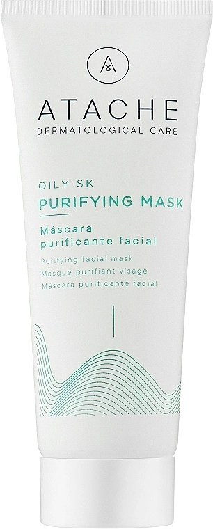 Atache Антибактериальная очищающая маска Oily SK Purifying Mask - фото N1