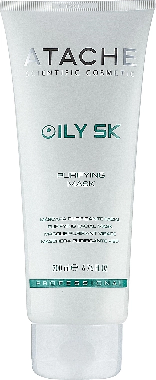 Atache Антибактеріальна очищувальна маска Oily SK Purifying Mask - фото N3