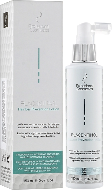 Profesional Cosmetics УЦІНКА Лосьйон проти випадання волосся Placentinol Hairloss Prevention Lotion - фото N2