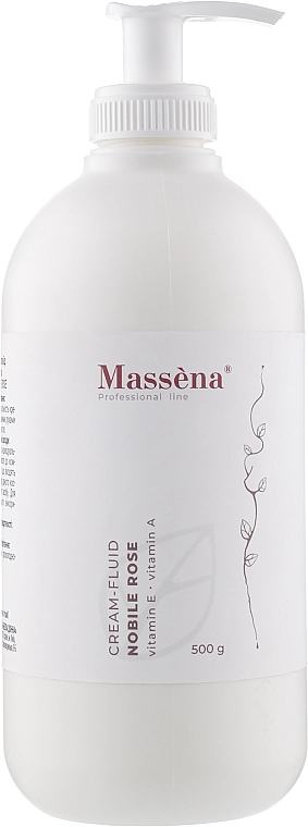 Massena Мультивитаминный крем-флюид для тела Multivitamin Nourishing Fluid Cream Nobile Rose - фото N1