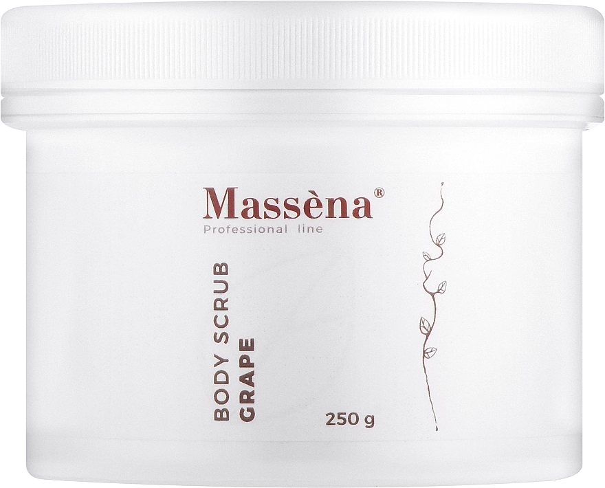 Massena Скраб для тела на основе винограда Body Scrub - фото N1