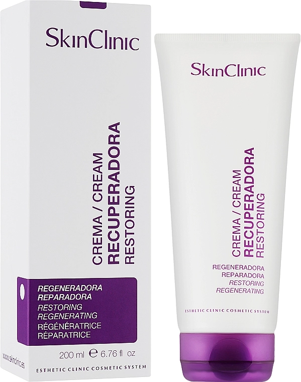 SkinClinic Крем восстанавливающий для тела после пилинга Post-Peeling Restoring Cream - фото N4