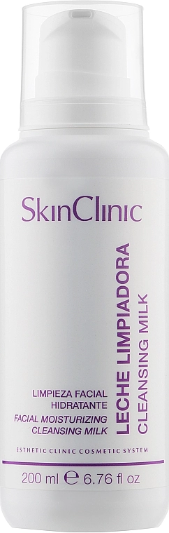 SkinClinic Молочко очищающее для нормальной и сухой кожи лица Cleansing Milk - фото N1