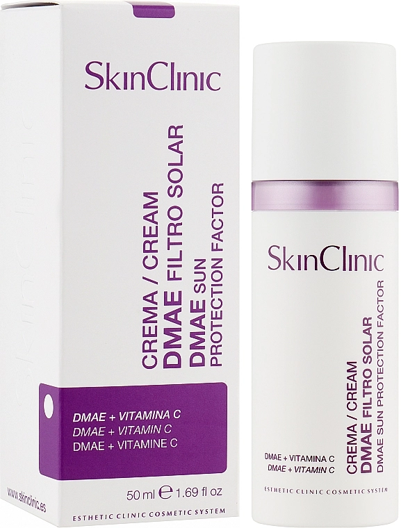 SkinClinic Крем для обличчя ДМАЕ з SPF30 Dmae Cream Sun Protection Factor - фото N2