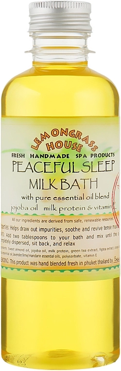 Lemongrass House Молочная ванна "Спокойной ночи" Peaceful Sleep Milk Bath - фото N3