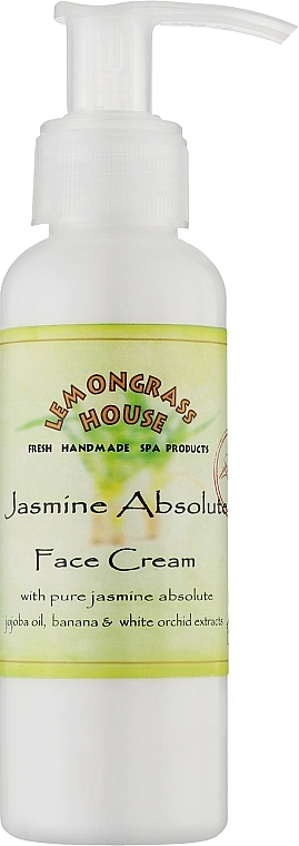 Lemongrass House Крем для обличчя "Жасмин" з дозатором Jasmine Face Cream - фото N1