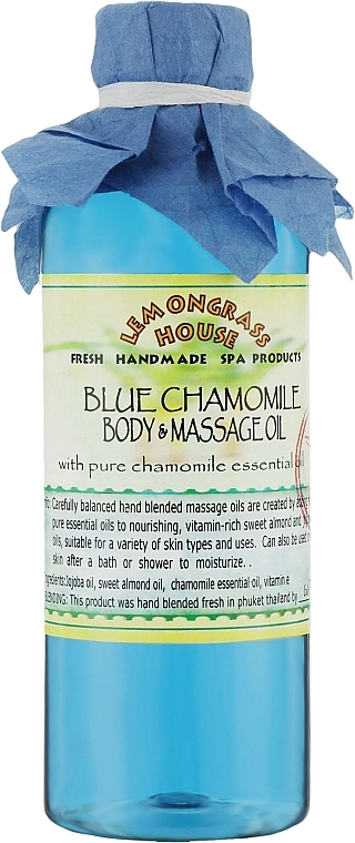 Lemongrass House Масло для тела "Голубая ромашка" Blue Chamomile Body & Massage Oil - фото N1