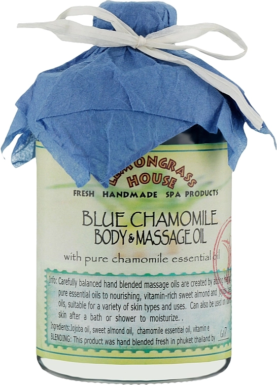 Lemongrass House Масло для тела "Голубая ромашка" Blue Chamomile Body & Massage Oil - фото N2