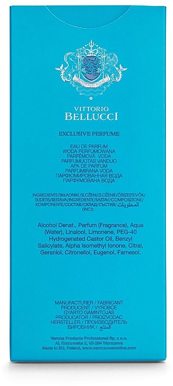 Vittorio Bellucci Aqua Go Man Expert Туалетна вода - фото N3