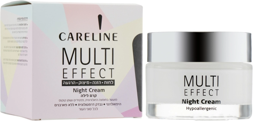 Careline Крем для лица и шеи "Ночной" Multi Effect Night Cream - фото N1