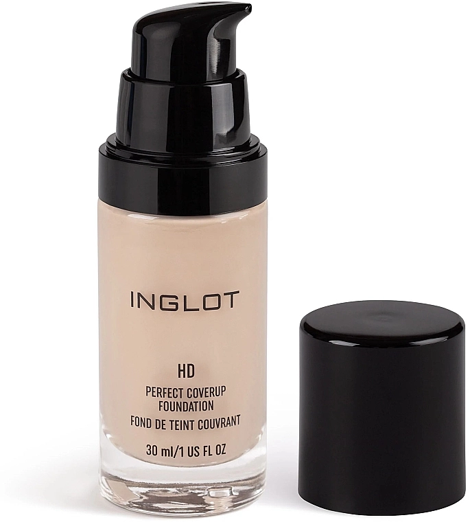 Inglot HD Perfect Coverup Foundation Тональный крем для лица - фото N2