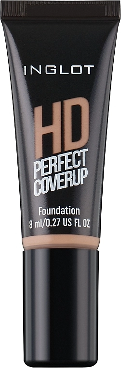 Inglot Freedom System HD Perfect Coverup Foundation Тональный крем для лица, 8 мл - фото N1