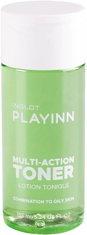 Inglot Многофункциональный тоник для жирной и комбинированной кожи Playinn Multi-Action Toner Combination To Oily Skin - фото N1