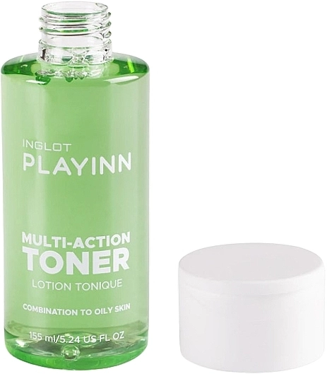 Inglot Многофункциональный тоник для жирной и комбинированной кожи Playinn Multi-Action Toner Combination To Oily Skin - фото N2