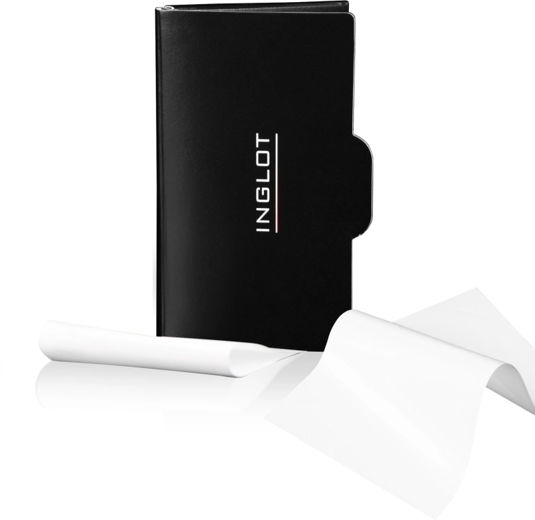 Inglot Матирующие салфетки для лица Oil Blotting Sheet, 1уп - фото N1