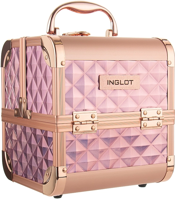 Inglot Косметичний кейс Makeup Case Diamond Mini Rose Gold MB152M K107 9 - фото N1