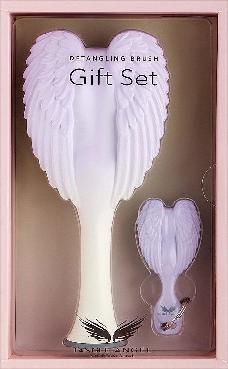Tangle Angel Подарочный набор, молочно-лиловый Limited Edition Gift Set (brush/1pcs + brush/mini/1pcs) - фото N1