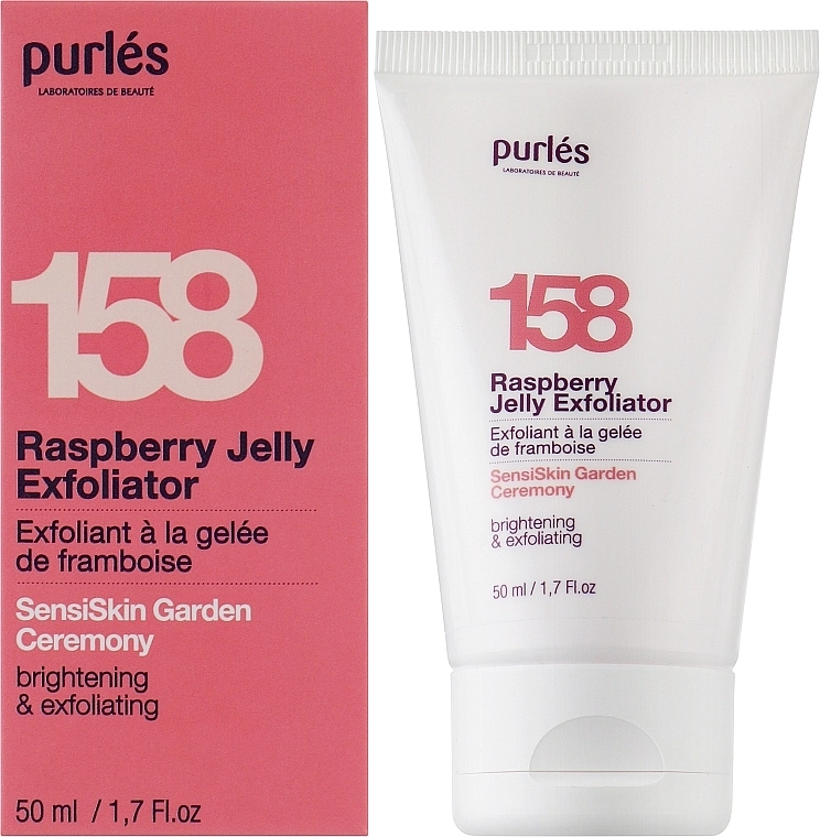 Purles Малиновий ензимний ексфоліант 158 SensiSkin Garden Ceremony Raspberry Jelly Exfoliator - фото N2