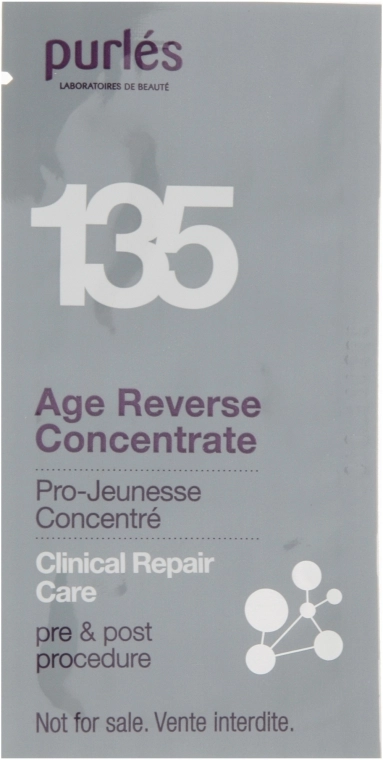 Purles Сыворотка "Активатор Омоложения" Clinical Repair Care 135 Age Reverse Concentrate (пробник) - фото N1