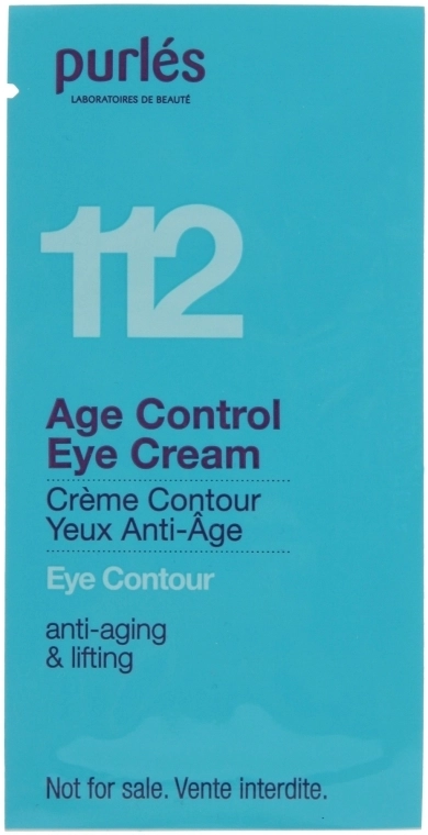 Purles Крем для век 112 Age Control Eye Cream (пробник) - фото N1