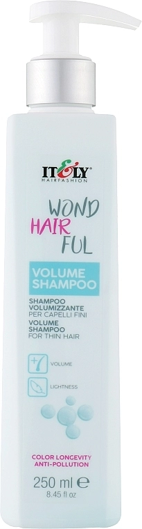 Itely Hairfashion Шампунь для надання об'єму волоссю WondHairFul Volume Shampoo - фото N1