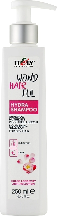 Itely Hairfashion Живильний шампунь для волосся WondHairFul Hydra Shampoo - фото N1