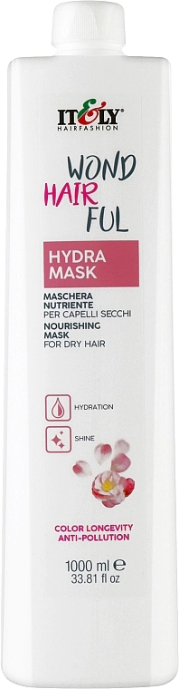 Itely Hairfashion Живильна маска для волосся WondHairFul Hydra Mask - фото N2