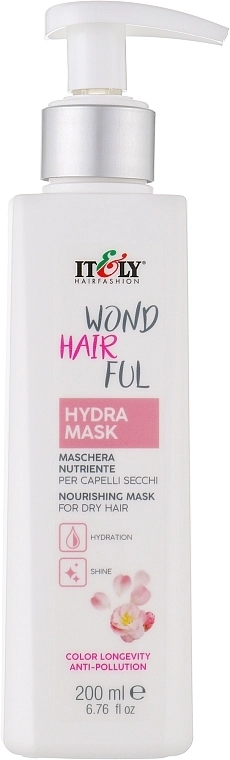 Itely Hairfashion Живильна маска для волосся WondHairFul Hydra Mask - фото N1