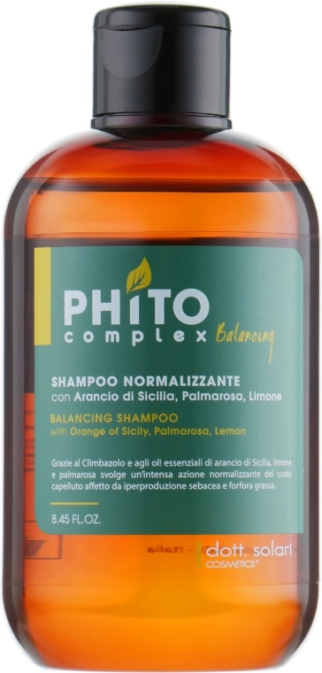 Dott. Solari Балансирующий шампунь Phito Complex Balancing Shampoo - фото N1