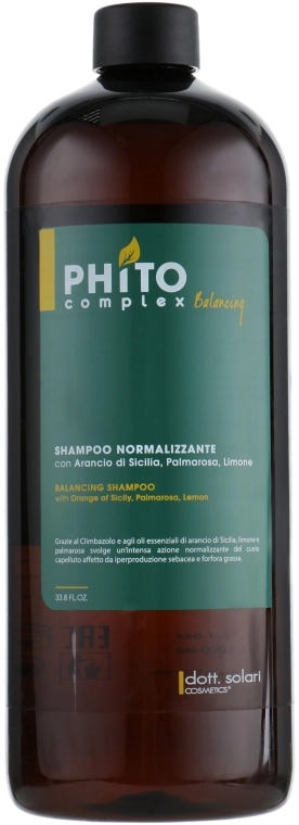 Dott. Solari Балансирующий шампунь Phito Complex Balancing Shampoo - фото N3