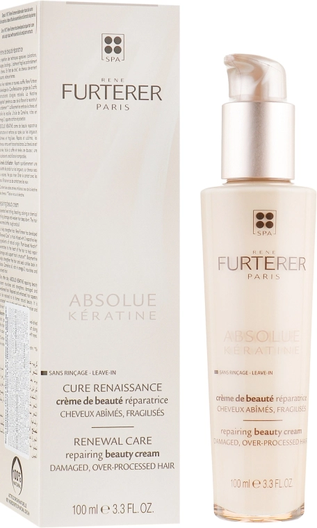 Rene Furterer Восстанавливающий крем для волос Absolue Keratine Repairing Beauty Cream - фото N1