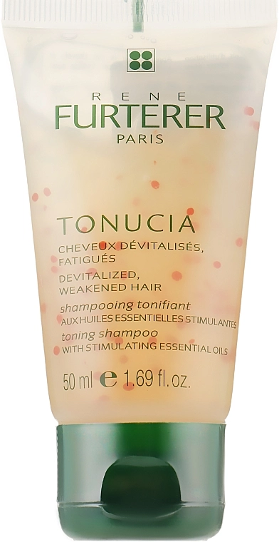 Rene Furterer Тонизирующий шампунь для тонких и ослабленных волос Tonucia Toning Shampoo For Fine & Limp Hair, 50ml - фото N1