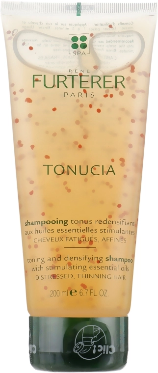 Rene Furterer Тонизирующий шампунь для тонких и ослабленных волос Tonucia Toning Shampoo For Fine & Limp Hair, 50ml - фото N3