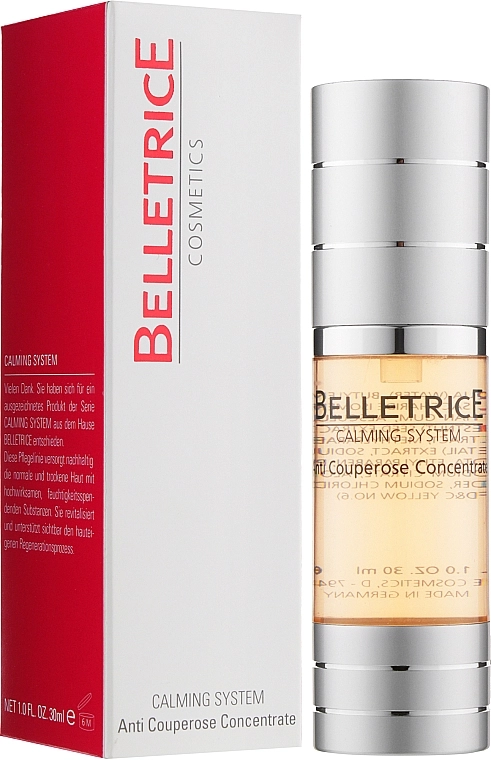 Belletrice Антикуперозный концентрат для лица Calming System Anti Couperose Concentrat - фото N2