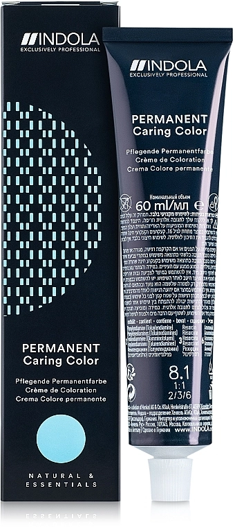 Indola Аммиачная крем-краска для волос Permanent Caring Color - фото N1