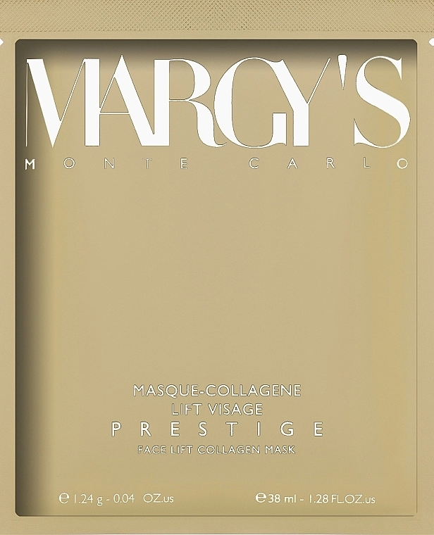 Margy's Маска-лифтинг для лица с коллагеном Margys Monte Carlo Face Lift Collagen Mask - фото N2