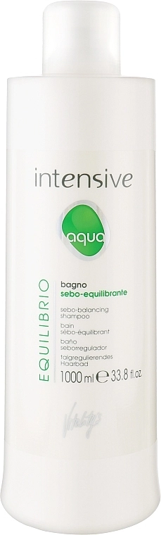 Vitality's Шампунь себонормалізуючий Intensive Aqua Equilibrio Sebo-Balancing Shampoo - фото N3