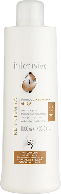 Vitality's Шампунь для глибокого очищення Intensive Aqua Re-Integra Shampoo pH 7,5 - фото N1