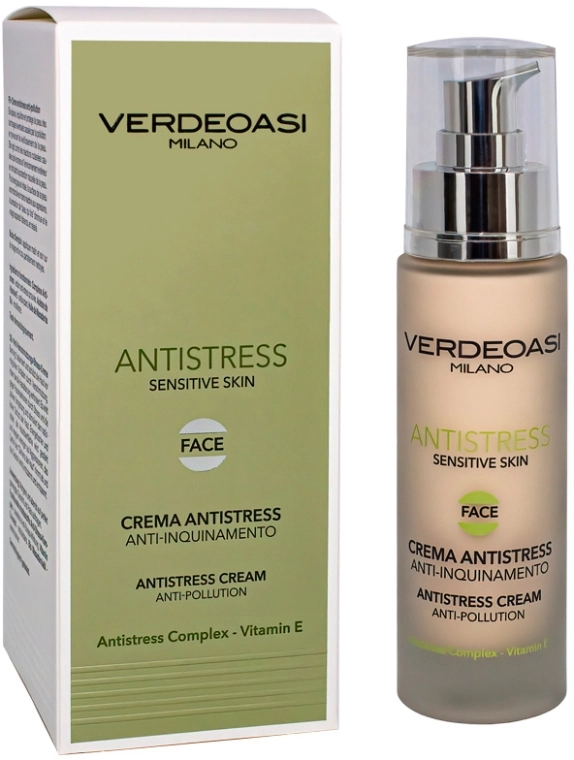 Verdeoasi Крем-антистресс от негативного воздействия окружающей среды Antistress Cream Anti-Pollution - фото N2