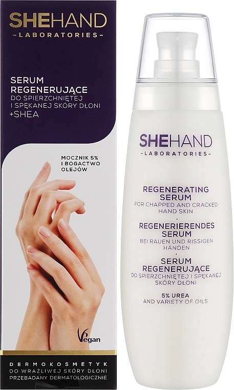 SheHand Восстанавливающая сыворотка для рук Regenerating Serum - фото N4