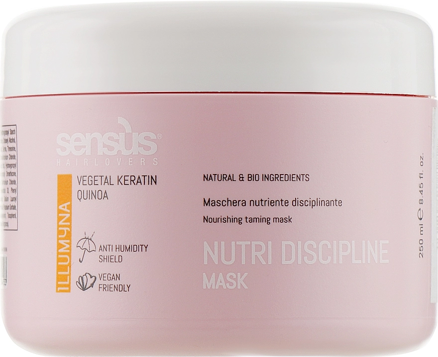 Sensus Маска для живлення сухого й кучерявого волосся Nutri Discipline Mask - фото N1