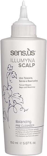 Sensus Очищающий шампунь против себореи Illumyna Scalp Balancing Pre Cleanser - фото N1