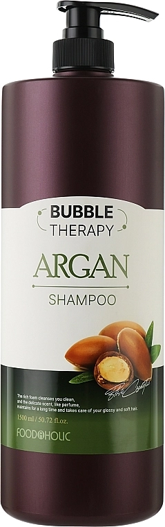 Foodaholic Шампунь для волосся з аргановою олією Bubble Therapy Argan Shampoo - фото N2