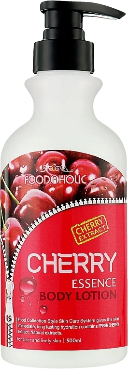 Foodaholic Лосьон для тела с экстрактом вишни Cherry Essential Body Lotion - фото N1