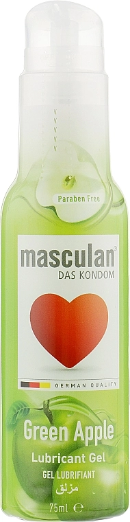 Masculan Интимный гель-смазка "Зеленое яблоко" - фото N1