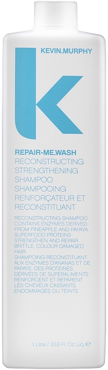 Kevin.Murphy Реконструирующий и укрепляющий шампунь Repair.Me Wash Reconstructing Strengthening Shampoo - фото N5
