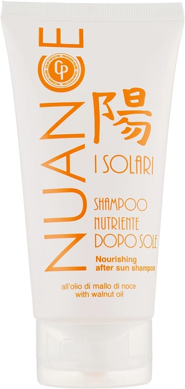 Nuance Шампунь питательный с маслом грецкого ореха Color Protection Shampoo Nutriente Moisturizing After Sun Shampoo - фото N1