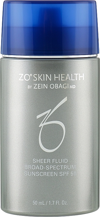 Zein Obagi Сонцезахисний флюїд для обличчя Zo Skin Health Sheer Fluid SPF 50 - фото N1