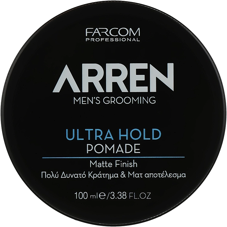 Arren Помадка для укладання волосся Men's Grooming Pomade Ultra Hold - фото N1